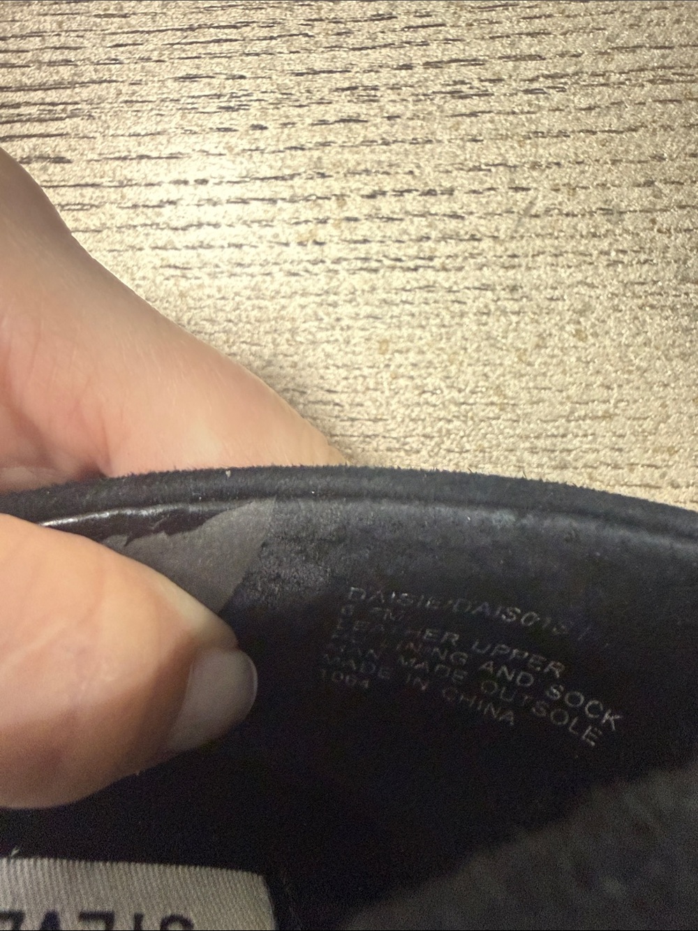 Steve Madden Daisie Black Suede Pointed Pumps - Picture 9 of 9